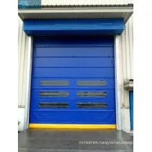 PVC High Speed Stacking Folding Door With Radar